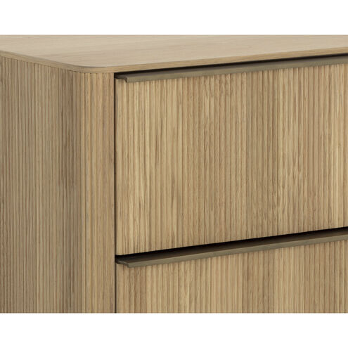 Kalla 28 X 24.25 inch Rustic Oak Night Stand